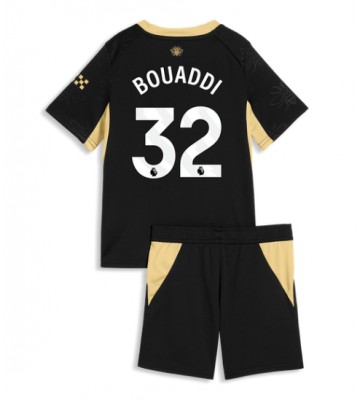 Manchester City Ayyoub Bouaddi #32 Replika Bortatröja Barn 2026-27 Kortärmad (+ Korta byxor)